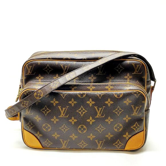 Louis Vuitton Nile Brown Monogram Shoulder Bag mon-660-090425 - Picture 1 of 16